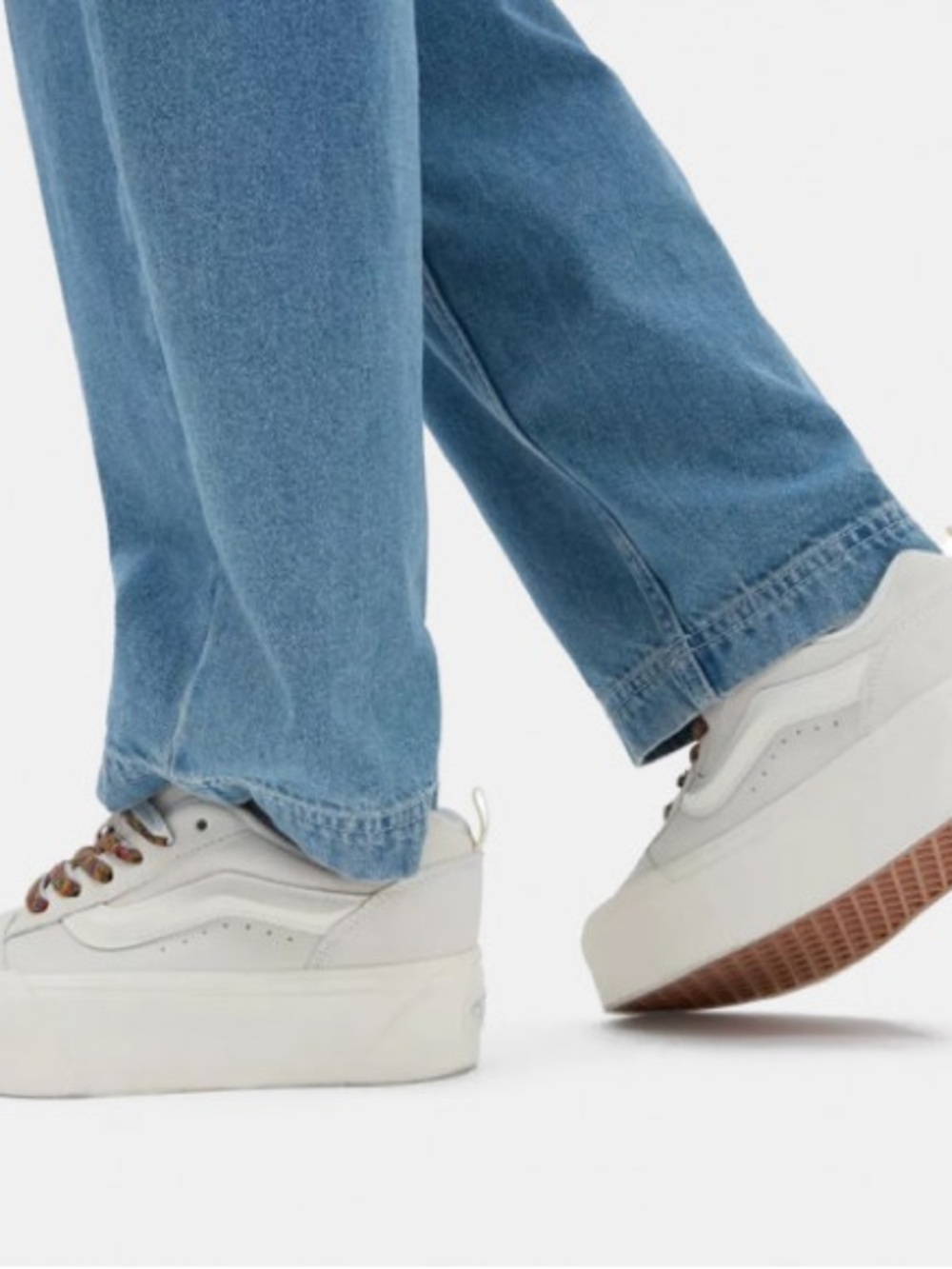Vans Chunky Platform Knu Stack Sneakers indie skater low top - Picture 2 of 9